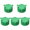 Mobestech 5 x Plug Dust Protection Trailer Plug Supply Connection