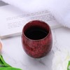 sourcing map 4pcs Chinese Ceramic Teacup 5.41oz Traditional Gong Fu