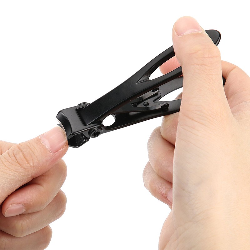 2Pcs/Set Large Stainless Steel Nail Clipper Finger Cutter Trimmer Nail