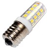 HQRP 2-Pack 110V E17 Dimmable LED Light Bulb Cool White