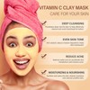Turmeric Vitamin C Clay Mask, Deep Cleansing Face Mask, Skin
