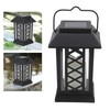 Outdoor Hanging Solar Lantern Energy Saving Warm Light Rechargeable Solar