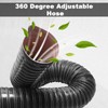 NOWBALL 3 in Automotive Air Duct Hose, Length 2 Meter-6.6