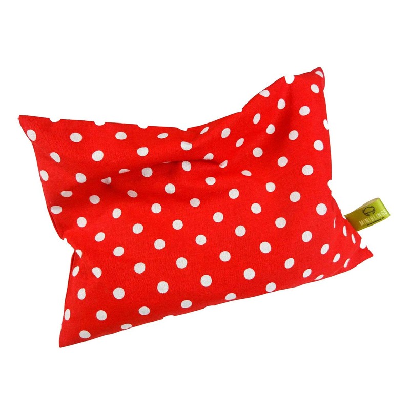 Miniblings Cherry Pit Pillow Cushion Health 22X18Cm Red Dots White