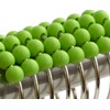Shower Curtain Hooks Rings Stainless Steel Acrylic Roller Ball Glide