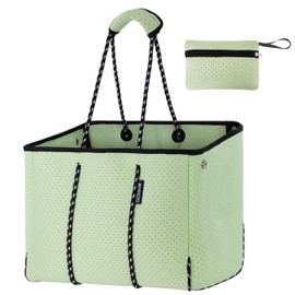 QOGiR Multipurpose Gym Beach Bag - Light Weight, Large, Sports (Honeydew, X-Large) …