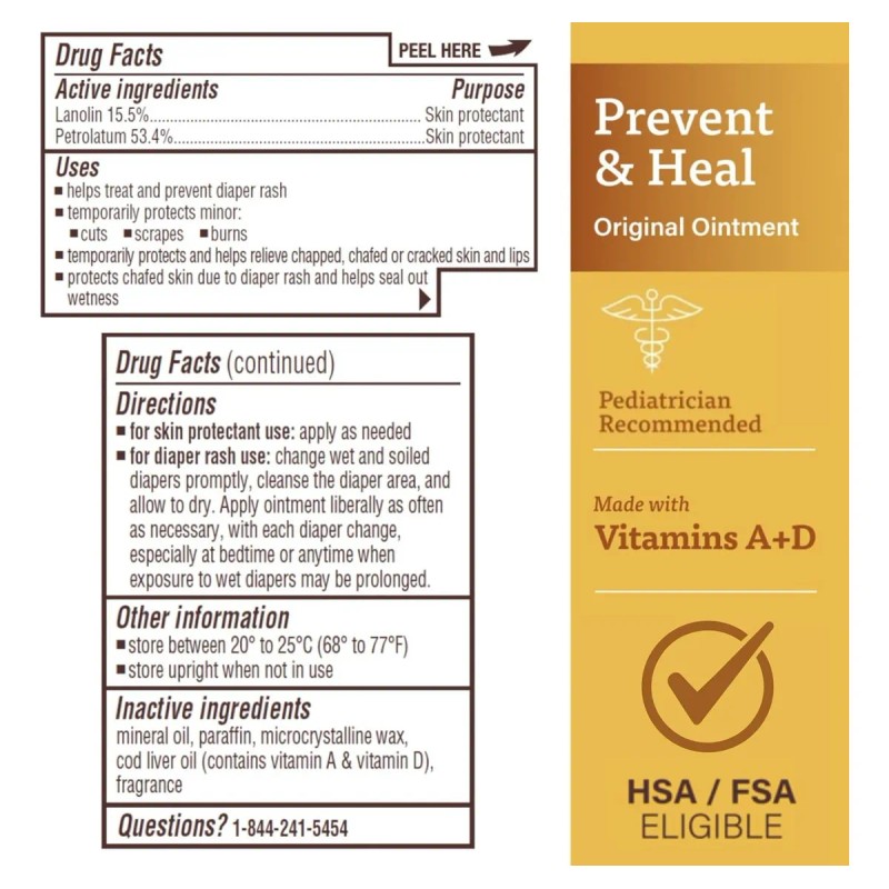 Crema A+d Antipañalitis Prevencion Pañalitis 454 Grs A&d