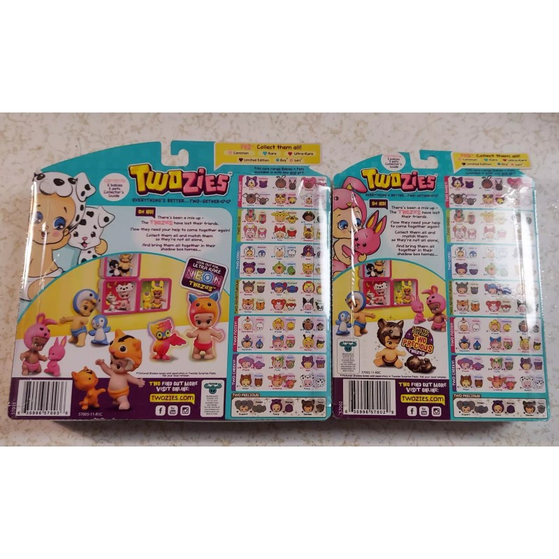 Moose TWOZIES EVERYTHINGS BETTER TWO-GETHER LOT NEW IN BOX