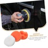 FELTECHELECTR 3pcs Buffing Pad Set for Car Polisher Sponge Cloth