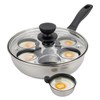 MARSKITOP Egg Poacher, Poached Eggs Cooker, Stainless Steel Egg Poaching