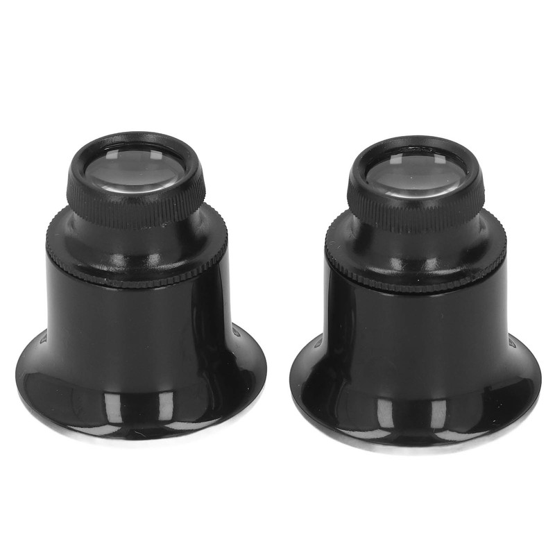 5 Pcs Monocular Magnifier 10X 20X 30X 30x36mm Multifunctional Light