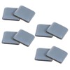 STOBAZA 5sets Non Slip Square Furniture Pads Slip Rug Underlay
