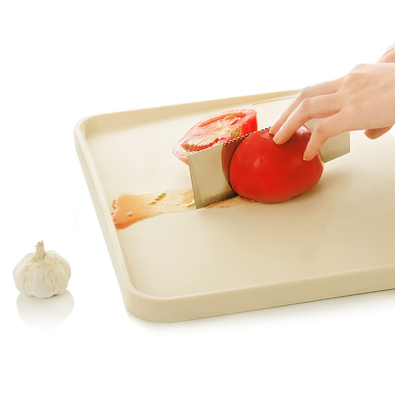 Kitchen Cutting Board Raised Edges Anti Skid Double Sided High
