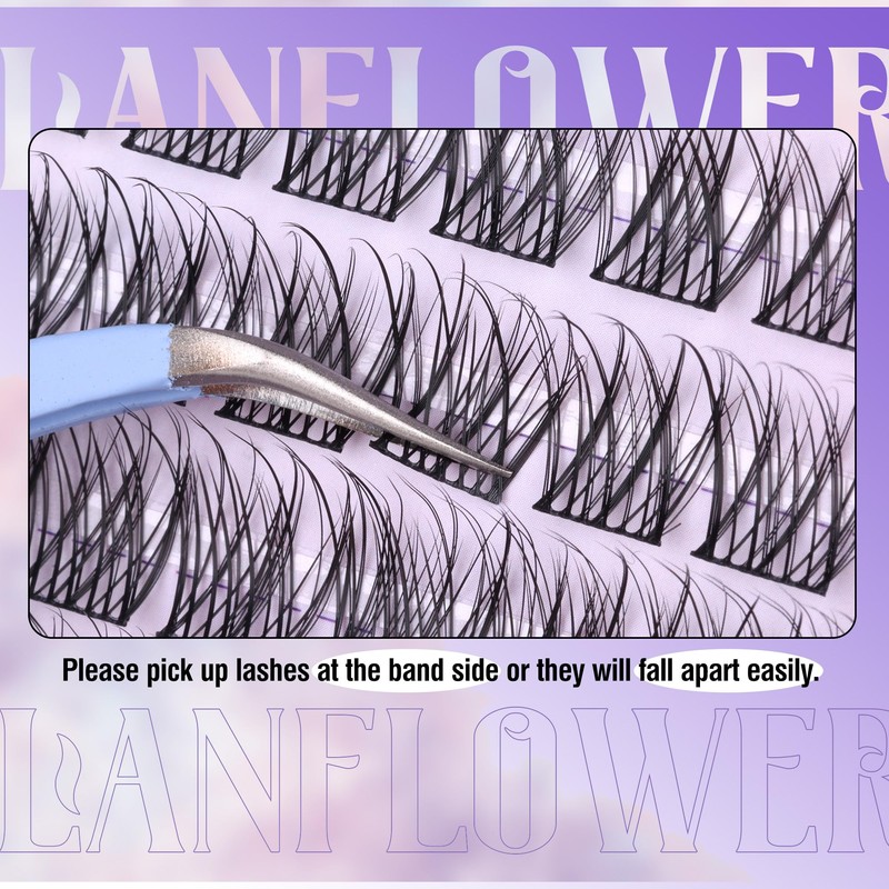Wispy Lash Clusters Natural Eyelash Clusters C Curl Individual Lashes