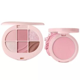 Eglips 이글립스 팔레트 02 로지스웨이 + 블러셔 08 클라우드 Eglips Palette 02 Rosy Way + Blusher 08 Cloud