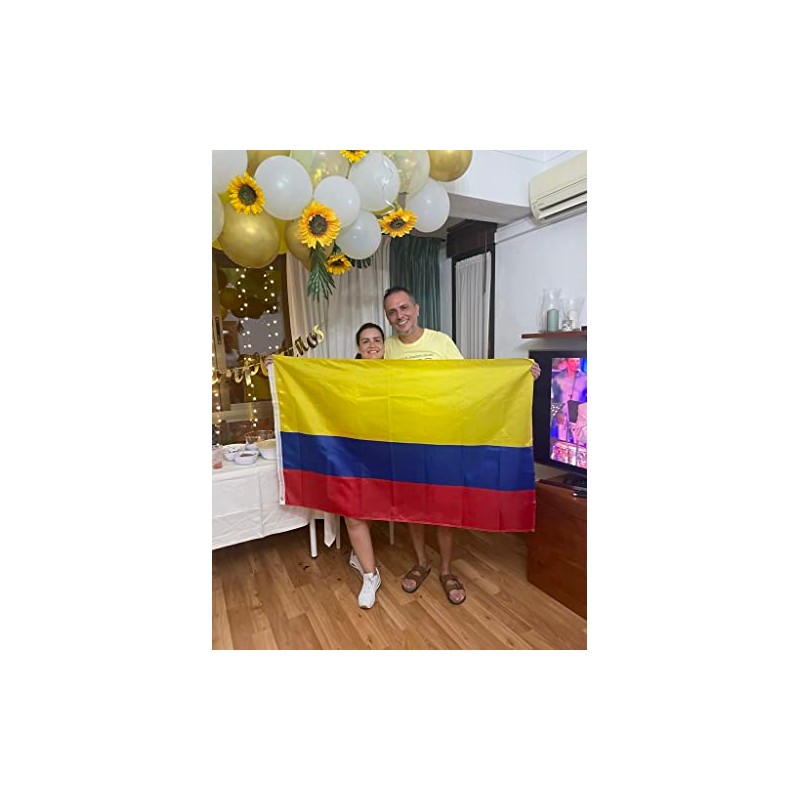 KliKil Colombian Flag 5ft x 3ft (150 x 90 cm)