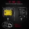 Chelhead Work Light, Yellow, Motorcycle, Fog Light, LED, 4 Inches,