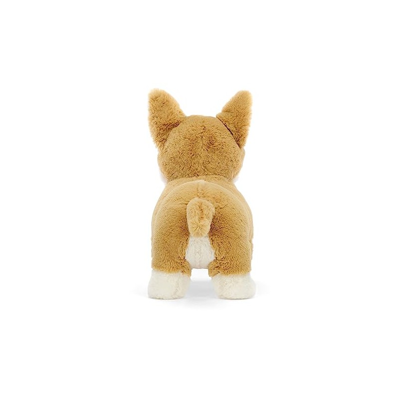 Jellycat Betty Corgi Dog Stuffed Animal, Medium 8 inches -