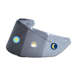 Logto Photochromic Visor Compatible With K1S,K1,K5,K5S,PISTA GP RR,Corsa-R,K6,K6S,K3SV,New K3 Helmet Transition Face Shield (New K3 Clear Red To Gold Red)