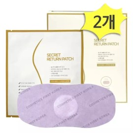 Secret Return Patch CFK 시크릿 리턴 패치 1박스(10매입) X 2개 디톡스패치 복부 뱃살 관리 CFK Secret Return Patch 1 Box (10 Sheets) x 2 Detox Patch Abdominal Fat Management