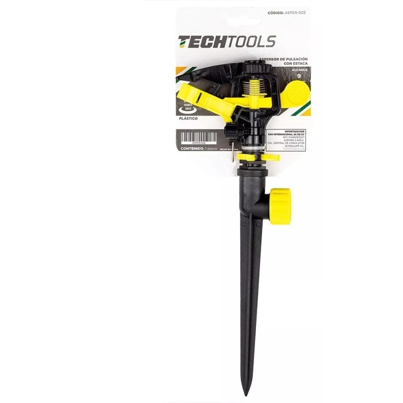 Cnx Aspersor Regulable De Pulsaciones Con Estaca Plástica