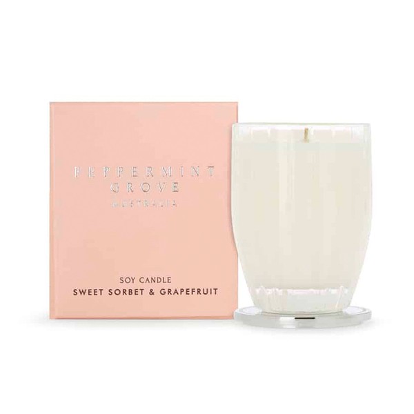 Peppermint Grove-Sweet Sorbet & Grapefruit Candle 350g