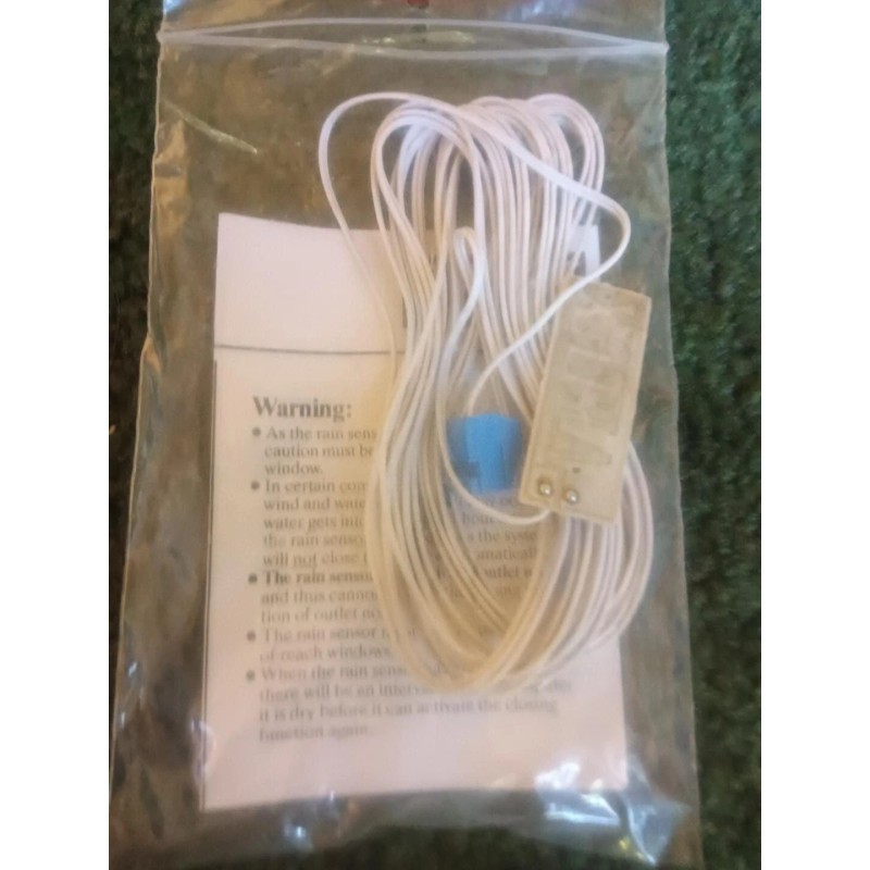 Velux Kez-120 Rain Sensor New with Wire & Hardware First