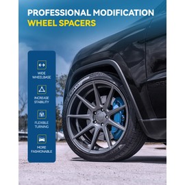 PHILTOP 5x4.5 Hubcentric Wheel Spacers, Forged Thick 25mm Thread Pitch M12x1.25 Hub Bore 66.1mm Adapters for FX 35/FX45/FX50/G35/G37/240SX/Sentra/Rogue Bright Black Set of 4