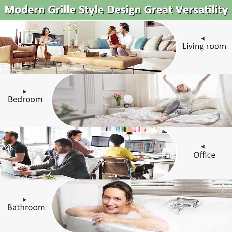 JIYIZO 9 x 9 Bathroom Vent Cover Compatible with Br-oan,Nu-Tone