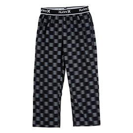 Hurley Boys' Pajama Pants, Black, 8