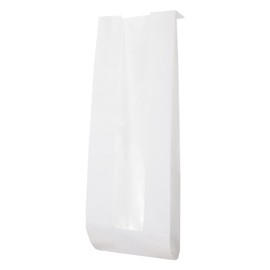 uxcell 50pcs Paper Bread Bag with Window for Homemade Bread, Storage Sacks Long French Bread Bags for Bakery or Food Baking, White