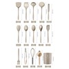 Silicone Kitchen Utensils Set - 15 Pieces Non Toxic Silicone