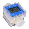 Turbine Digital Diesel Oil Fuel Flow Meter Gauge 1"BSPP For
