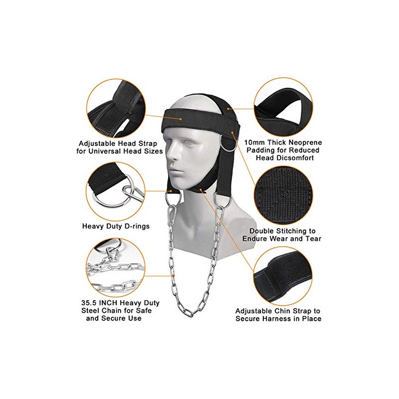 Neck Harness, Improve Neck Strength and Reduce Neck Pain -