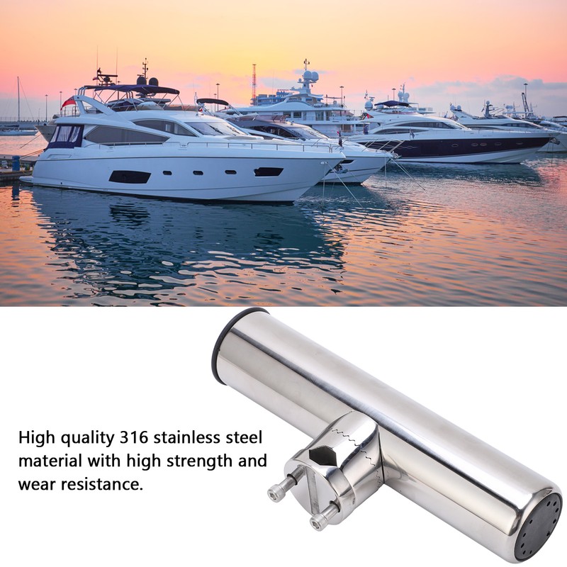 Fishing Boat Rods Holder Rail Mount Yacht Pole Holder Clamp