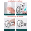 1pcs Adjustable Shower Head Holder, Bathroom Suction Cup Handheld Shower