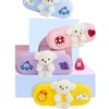 Silicone Pencil Case Cute Cartoon Stationery Plush Doll Animal Storage