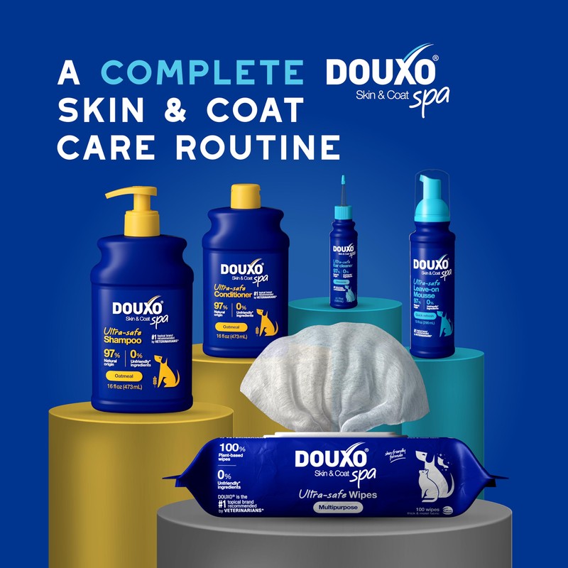 DOUXO® Skin & Coat SPA - Ultra-Safe Dewaxing Ear Cleaner