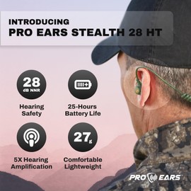 Pro Ears Stealth 28 HT - Green MAP Price is $ 79.99