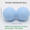 Hard Peanut Massage Ball, Double Lacrosse Massage Ball. Deep Tissue