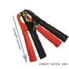 KafTon 100A Pair of Red Black Insulated Electrical Crocodile Alligator