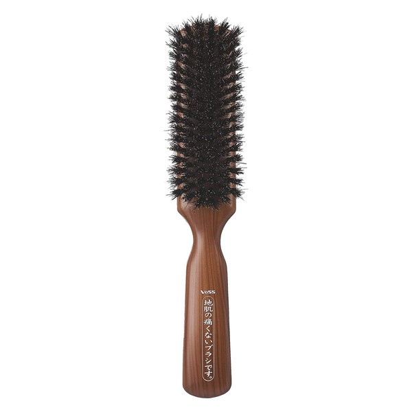 Bess Brushing 100% Natural Hair Brush, 6 Lines, 6 Lines, 1 Piece
