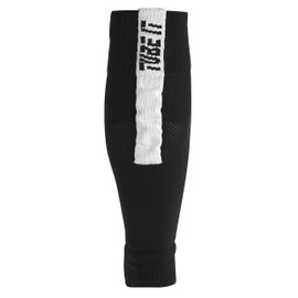 Uhlsport Unisex Tube It Sleeve Socks - Black/White, Size 41-44