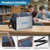 MATEIN Messenger Bag for School with USB Charging Port, Large