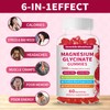 Magnesium Glycinate Gummies 1000mg - Sugar Free Magnesium Potassium Supplement