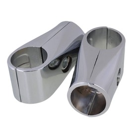 Mxfans 2pcs 32mm ID Display Rack Clamp Fittings Scaffold Composite Tube Connector 2 Way