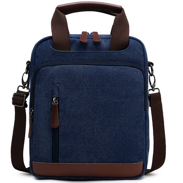 mygreen Bolso bandolera pequeño de lona para el hombro, bolso