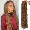 Vemet 8 Packs Faux Locs Soft Locs 36 Inch Crochet