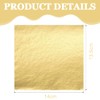 VONJUMA 100 Sheets Gold Leaf Imitation Gold Leaf Gold Paper
