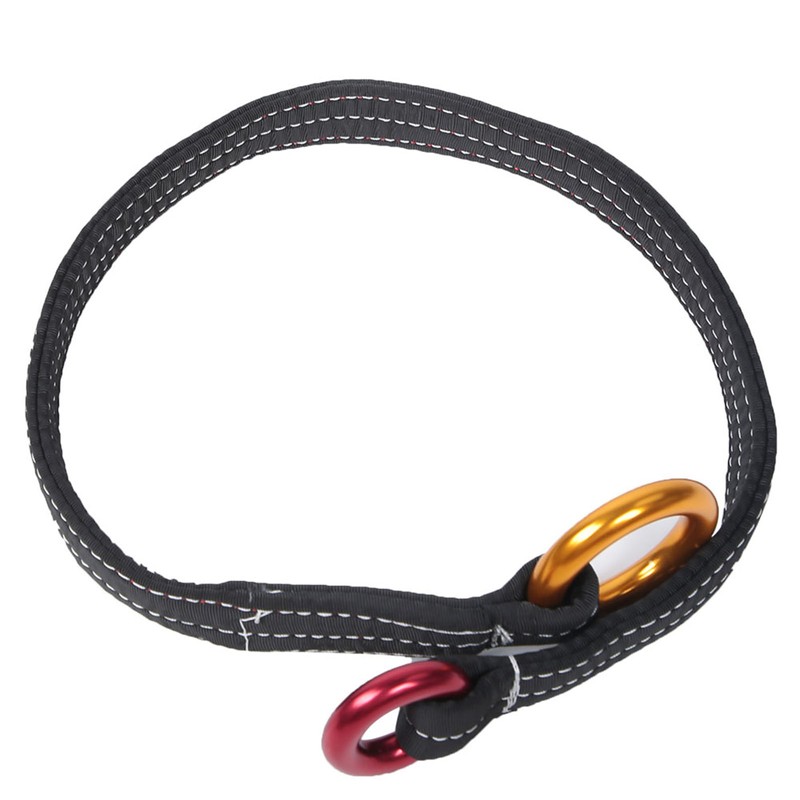 90CM Outdoor Climbing Tree Rescue Wire Lanyard with Two Hanging